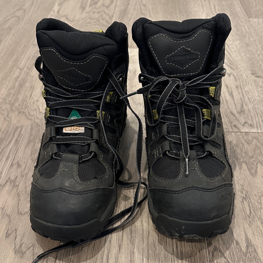 Sturdy Black Kids Boots